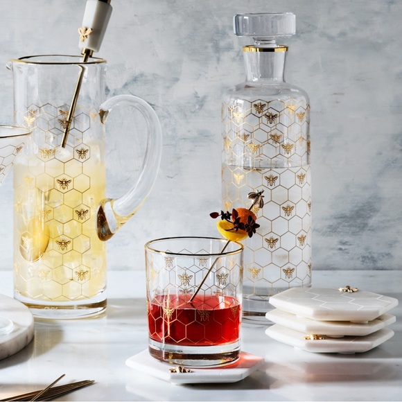 Williams Sonoma Other - New With Tag  Honeycomb Spirit Decanter